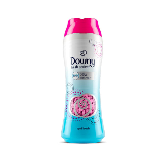 Downy Fresh Protect April Fresh Scent Booster Beads 5.5oz -Keeps you smelling great all over. Motion-activated fresheners neutralize bad odors with with a fresh scent as as you move through your day - 03077205856 Pie's Variety Store