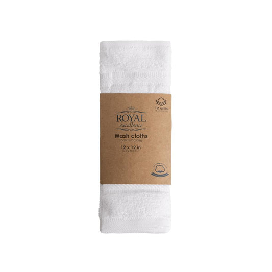 Royal Excellence Towels 12 Units / 30.5 cm x 30.5 cm / 12" x 12". These commercial-grade cloth wipes are perfect for institutional restrooms, office restrooms or even in your home. -458646 EBUYSTT