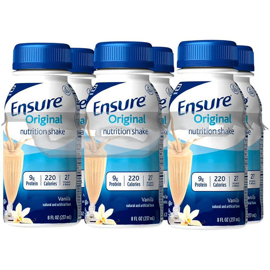 Ensure Vanilla Flavored Nutritional Shake with 27 Vitamins and Minerals 6 units / 8 oz / 237 ml ebuystt