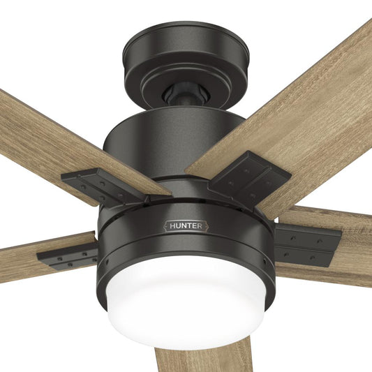 Hunter Fan Ceiling Fan with LED Light 37.24 cm x 132.08 cm x 132.08 cm / 14.66 in x 52 in x 52 in - 501060 ebuystt