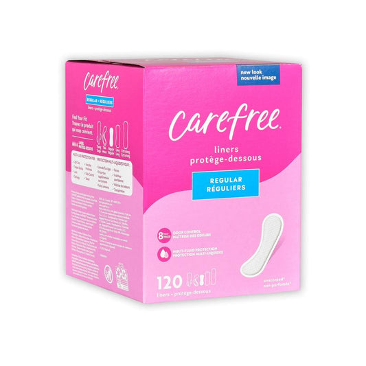 Carefree Acti-Fresh Panty Liners, Soft and Flexible Feminine Care Protection, Regular, 120 Count / 293260 dayana sifontes