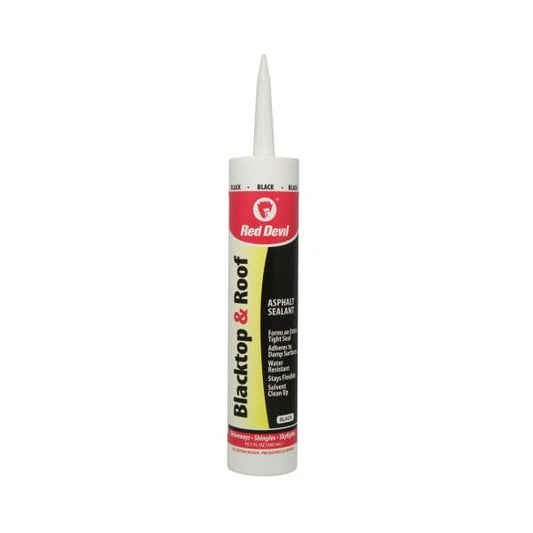 RED DEVIL - ALL PURPOSE SILICONE SEALANT, CLEAR, 10 OZ. - 0826P MEGA