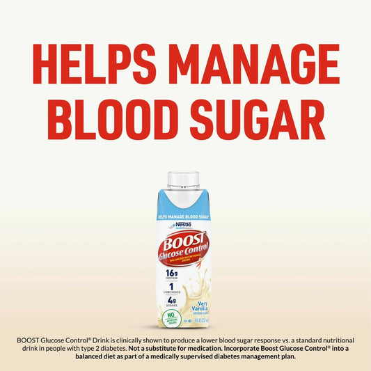 Boost Glucose Control Vanilla 6 Units / 237 mL / 8 oz -307550 ebuystt