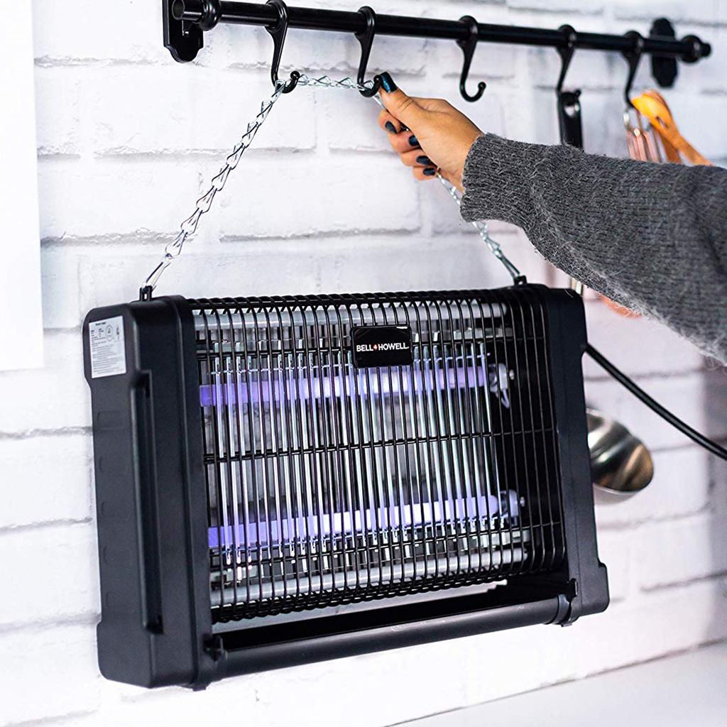 Bell + Howell MONSTER ZAPPER 2,800 Volt 20 Watts Attracts and Kills Houseflies, Mosquitoes,use it indoors, in your kitchen and Bedroom, or Outside on the porch on warm summer nights - 380185 Hannah's Variety Store