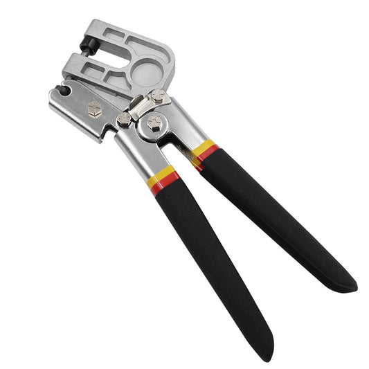 10 Inch High-Carbon Steel Metal Steel Stud Crimper, TPR Handle Stud Crimper Plaster Board Drywall Tool,Punch Lock Framing Fastening Crimping Hand Tool Yuudar