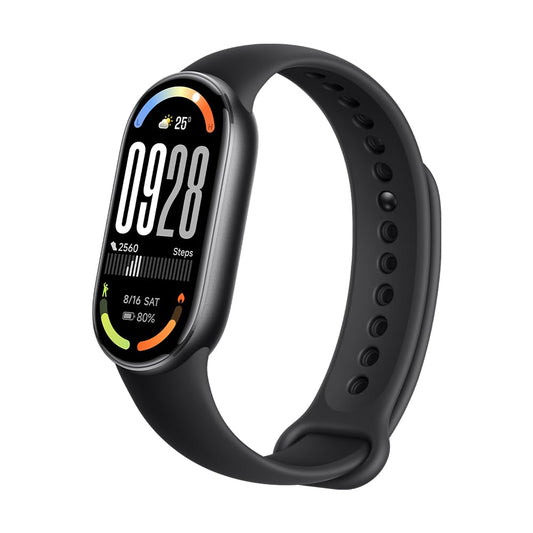 XIAOMI Mi Smart Band 10 (2025) Global Version - 1.72" AMOLED Display | 21 Days Battery Life | Touchscreen, Multi-Sport Tracker, Activity Tracker, Heart Rate Monitor | BT5.4 - (Midnight Black) XIAOMI