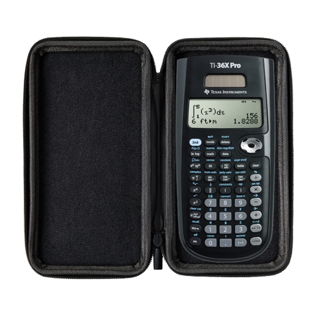 TI 36 X Pro Engineering Scientific Calculator + WYNGS Protective Case Black WYNGS