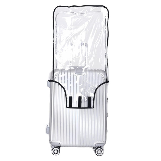 JenKin Luggage Protector Suitcase Cover PVC Waterproof Travel Suitcase Fits Most 20" to 30" (20" (13.8" L x 9.1" W x 20.9" H)) JenKin