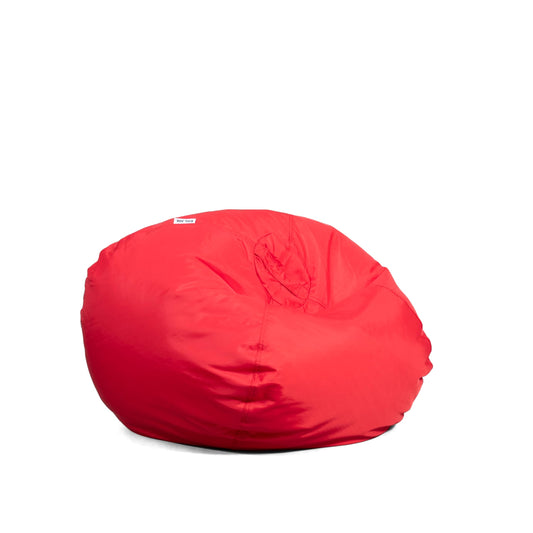 Big Joe Classic Bean Bag Chair, Red Smartmax, Durable Polyester Nylon Blend, 2 feet Round ebuys
