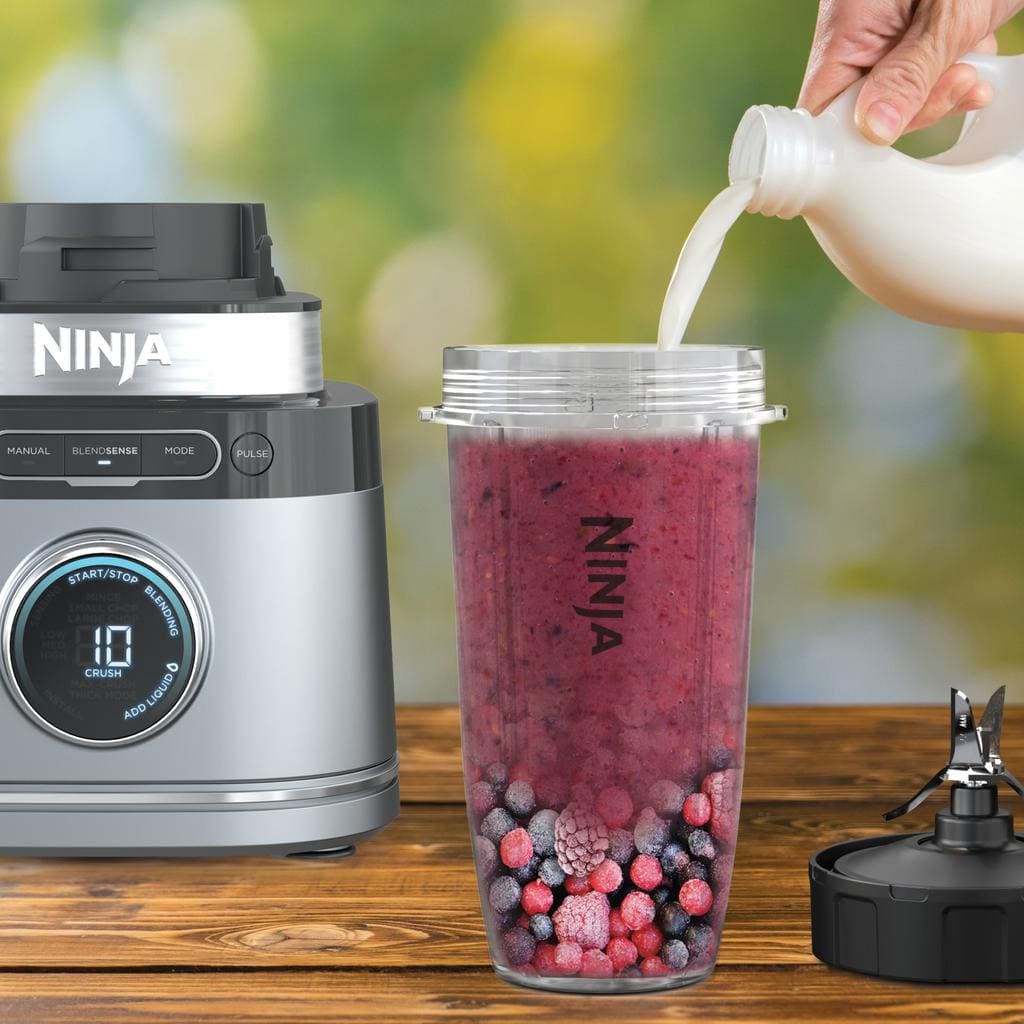 Ninja Blender System with Accessories TB400LA. Prepare smoothies, juices, sauces and any kind of liquid preparation with this cooking system with BlendSense technology. -466375 EBUYSTT