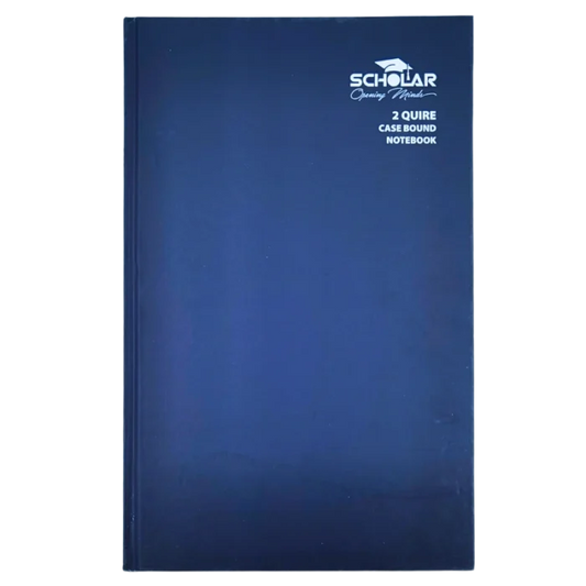 Scholar Hardcover Notebook – 2 Quire, Assorted Colours - 70474100381 Pie's Variety Store
