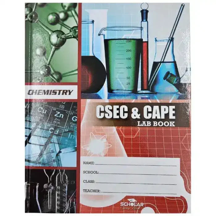 Scholar CSEC & CAPE Physics Lab Book – Practical Record Notebook - 70474100600 Pie's Variety Store
