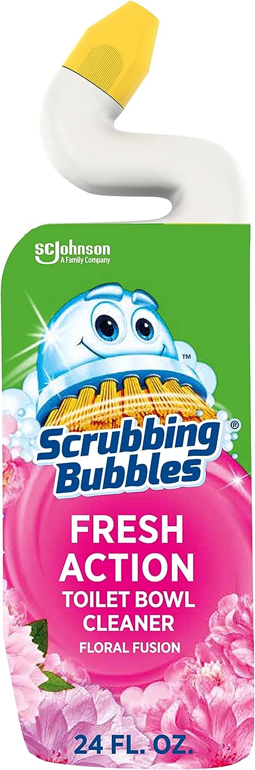 SCRUBBING BUBBLES TOILET BOWL CLEANER FLORAL FUSION 24OZ - SBTBC1 Pie's Variety Store