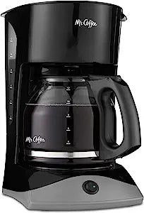 Mr. Coffee Café Maker Easy Measure 12 cup Programmable Coffee Maker - With a Large Permanent Basket, 4 Hours Freshness Indicator. Easy Color Coded Measuring System - 3195747