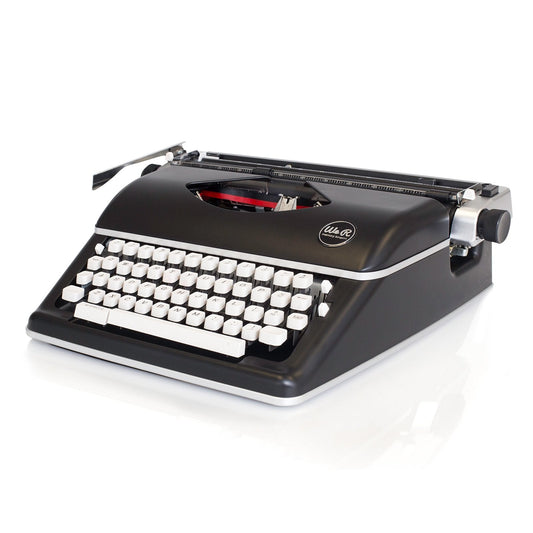 We R Memory Keepers Decorative Retro Typewriter Black, Old Fashioned, Vintage Font, for Crafting Room, for Decorating, Gifts, and More We R Memory Keepers