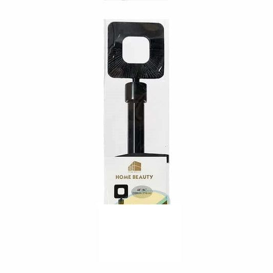Home Beauty Extendable Curtain Rod Set 48″-86″ #80217306 - This set will add the perfect finishing accent to any window treatment and a refined style to your home décor - 73065 Pie's Variety Store