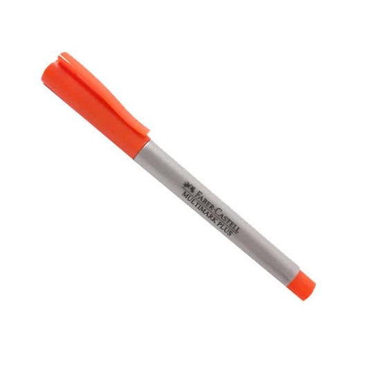 Faber Castell Marker Multimark Plus Orange - 7754111001861 Pie's Variety Store