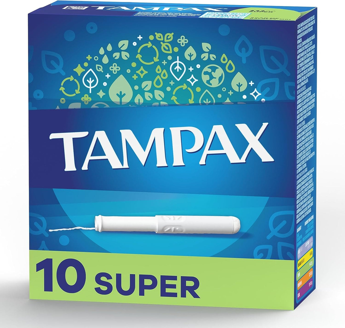 TAMPAX TAMPONS SUPER 10CT - TSURE10 Pie's Variety Store