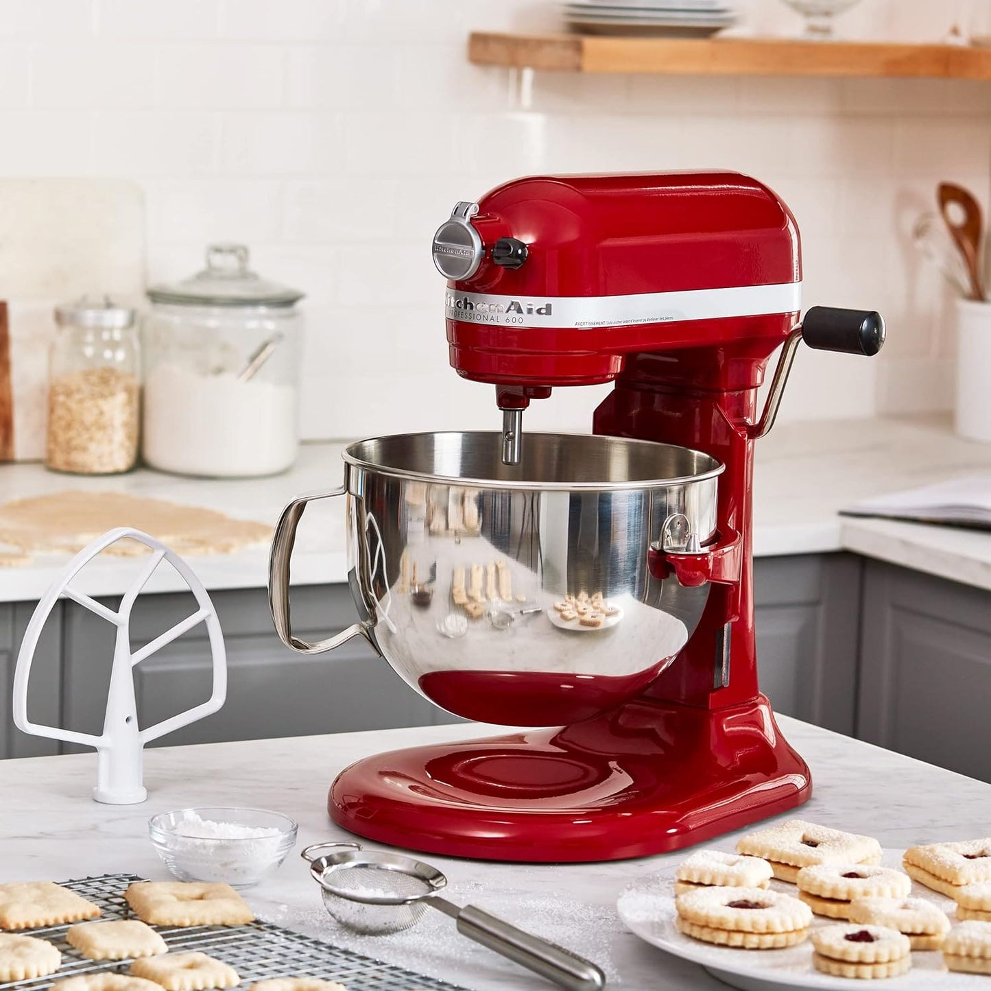 KITCHENAID KP26M1XER 6QT STAND MIXER - KTCNADFC3525 Pie's Variety Store