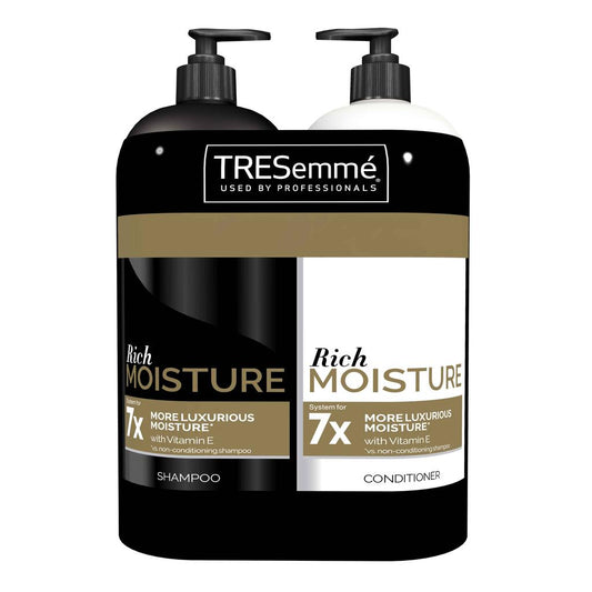 TRESEMMÉ Rich Moisture Shampoo and Conditioner 1.18 L / 40 oz - 15297 ebuystt