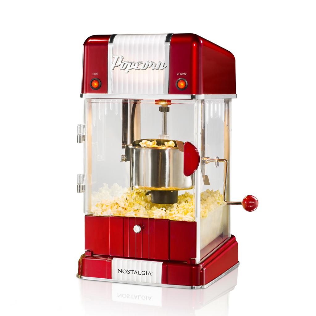 Nostalgia Professional Popcorn Cart (32 cups) of movie theater style popcorn per batch to keep all the guests satisfied-444566 ebuystt