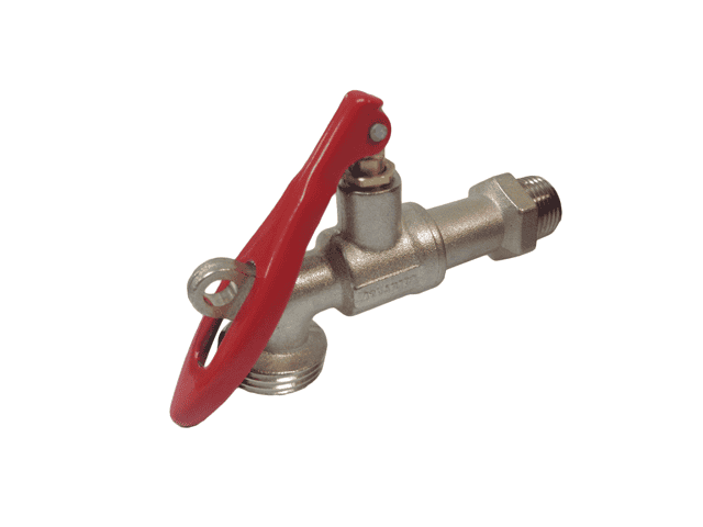 AQUA Metal Tank Tap 3/4", Ideally for Outdoor, Washing Machine, Construction - AQUA022 MEGA