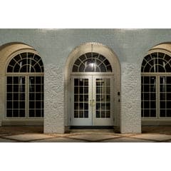 Voltech Ceiling Hanging Lantern, Black Indoor / Outdoor Use Vintage Style 55cm Long Pendulum Lantern with White Frosted Glass , LED 290lumens , 8w Power Usage - Volteck 46343 mega
