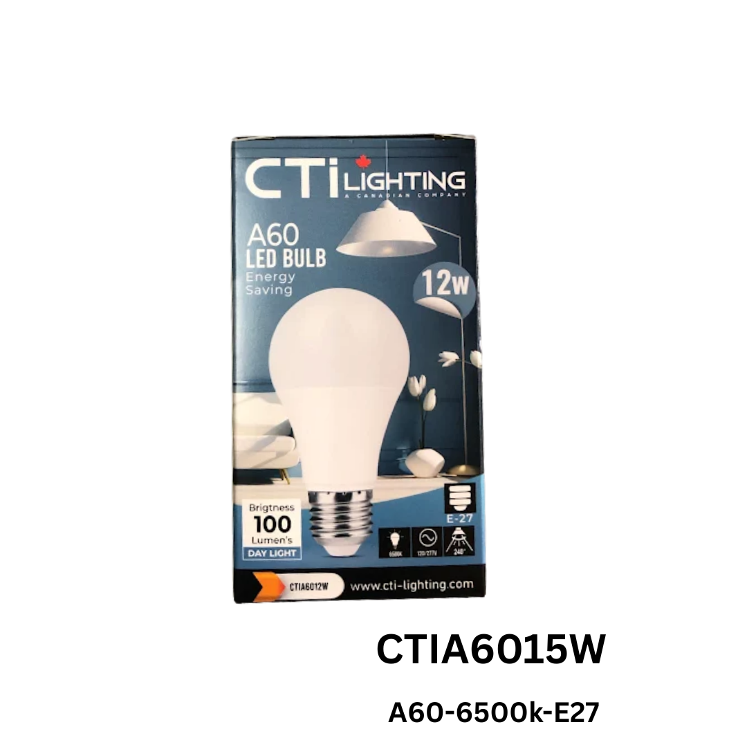 CTI A60 LED LIGHT BULB Long-lasting, eco-friendly LED design-CTIA6015W ebuystt
