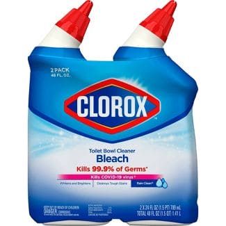 CLOROX TOILET BOWL CLEANER RAIN CLEAN 2CT - CLTBCRC2 Pie's Variety Store
