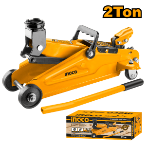 Ingco 2 Ton (4,000 lb) Capacity Floor Jack Ergonomic Design Simple design for ease of use and maintenance. Integrated carry handle design is convenient and easy to lift and place MEGA