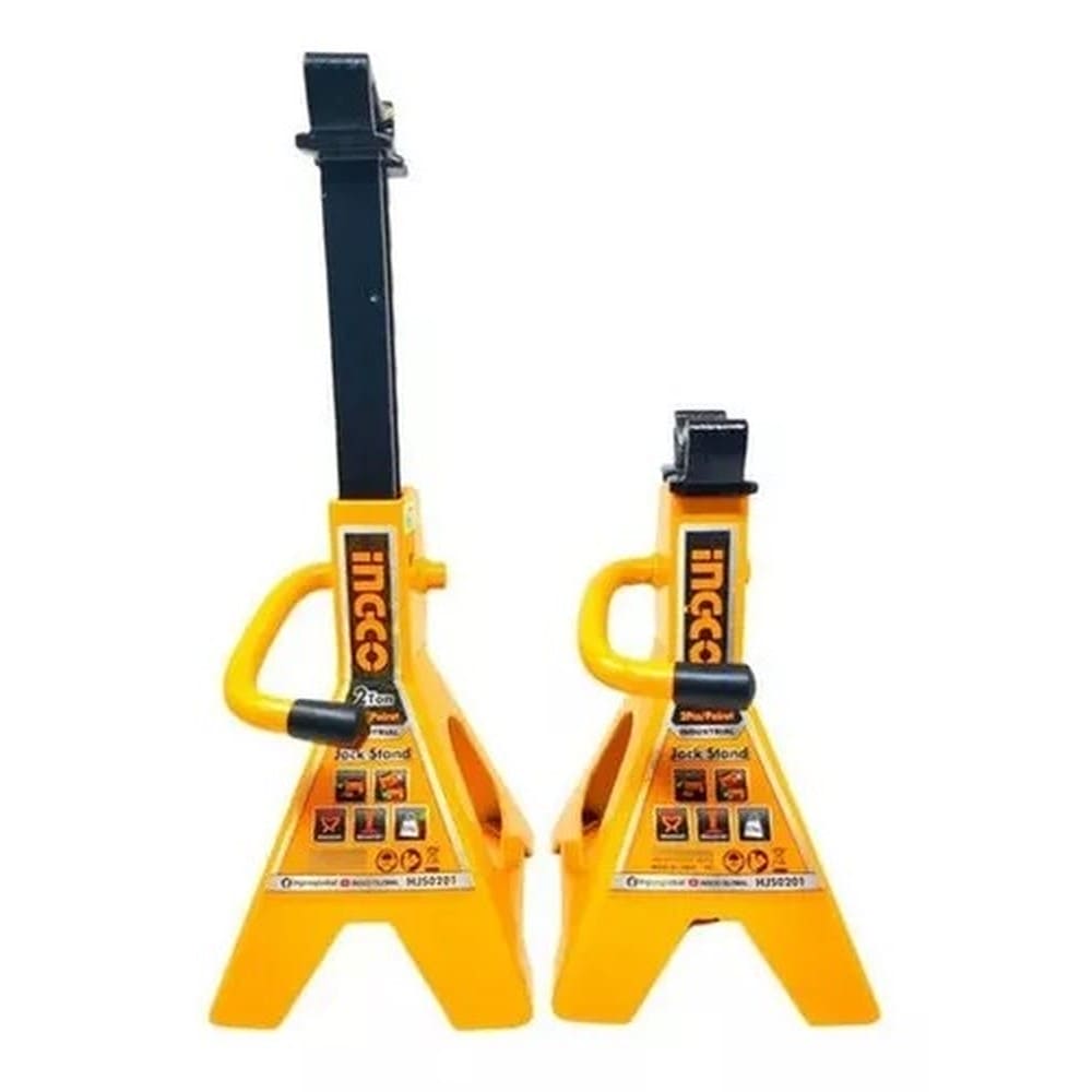 Ingco Jack Stands Low Profile 2 Ton(4400 LBs) Lifting Car Stand, Fit Use for Cars Automotive Sedans, 2 Pack Mega