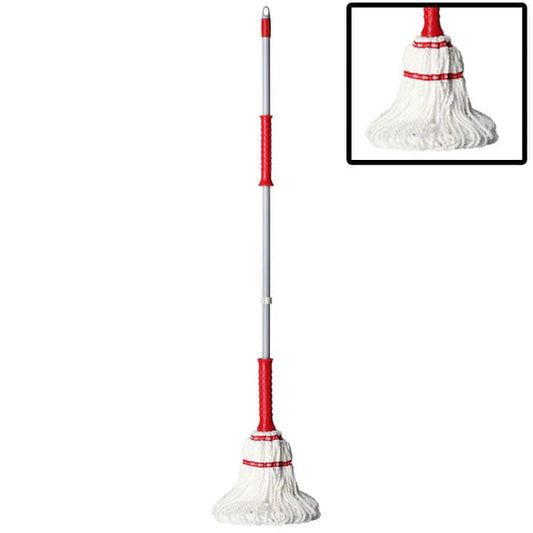 LIAO MICROFIBER TWIST MOP W/HANDLE W/SPONGE TIP - A130072 MEGA