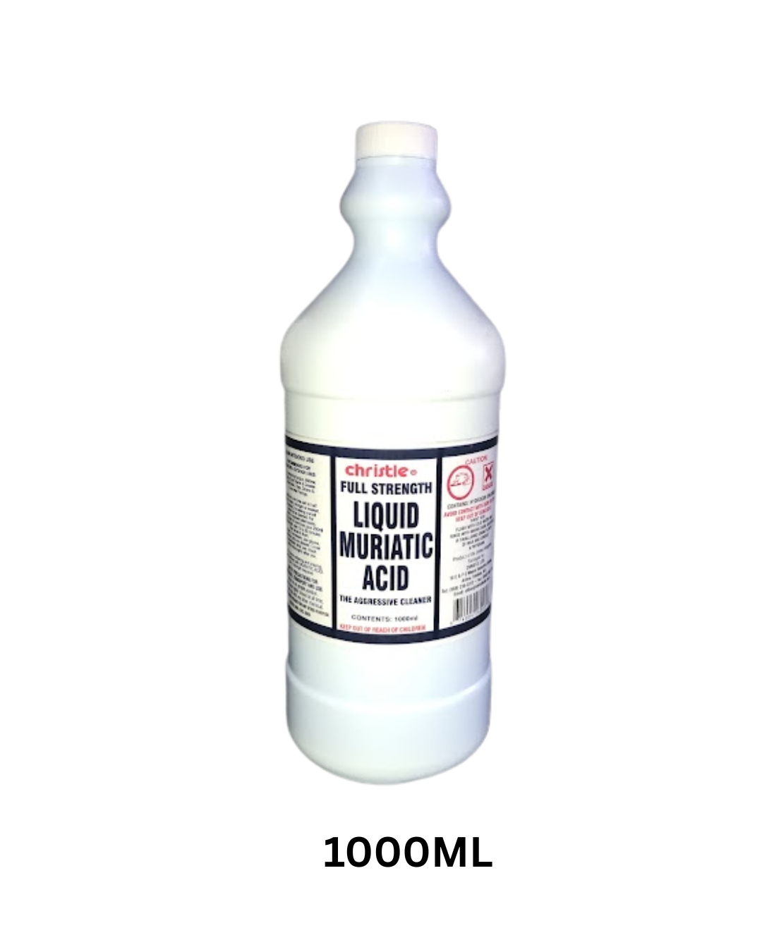 Muriatic Acid for Cleaning of Pools, Concrete Areas, Removing over Masonary Paint, etc - LMA001 MEGA