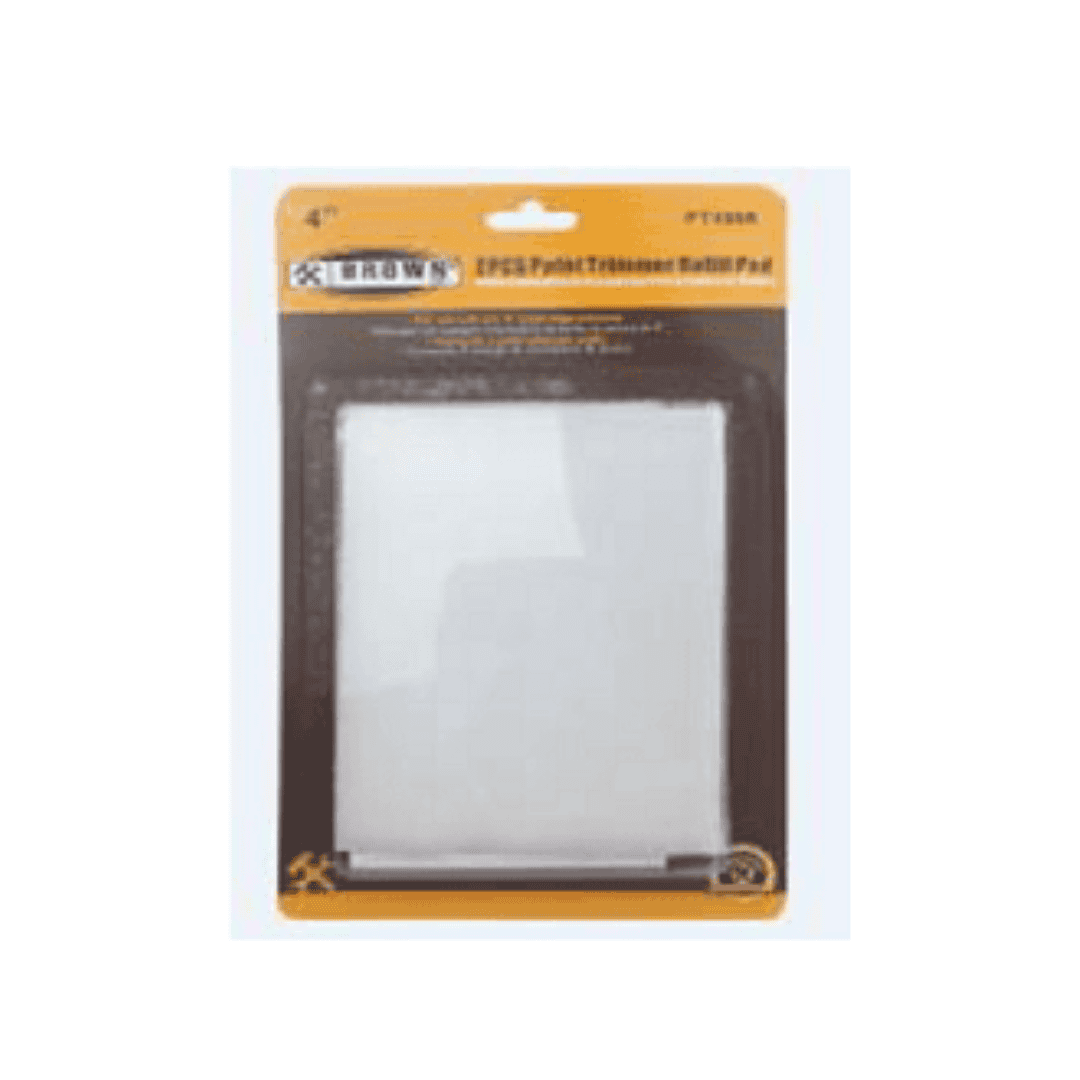 BROWN'S FLAT PAINT TRIMMER, 4 INCH - REFILL MEGA