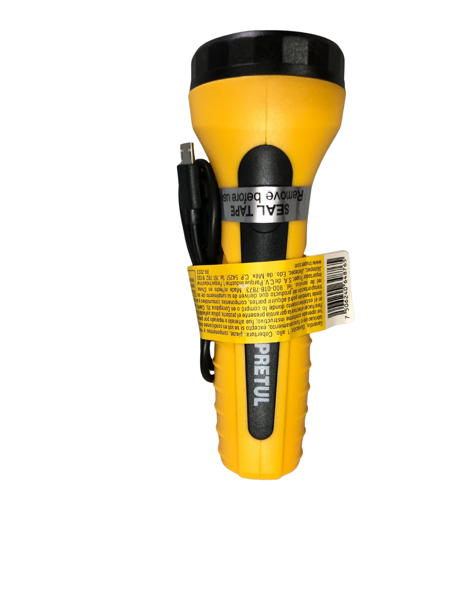 Pretul Rechargeable Led Flashlight, 10 Lumen, Light Weight - 28021 MEGA