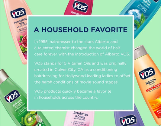 VO5, Conditioner, Strawberries & Cream, Soy Milk, 15oz - 81655901118 Pie's Variety Store
