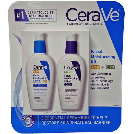 CeraVe Night and Day Facial Moisturizing Kit 2 Units / 89 mL / 3 oz -511086 ebuystt