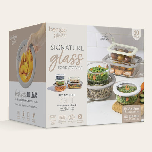 Bentgo Airtight Glass Food Storage Containers 10 Pieces-509051 ebuystt