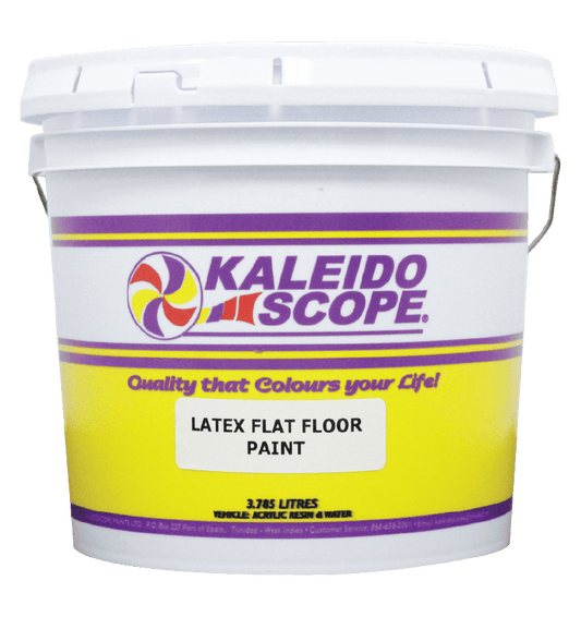 KALEIDOSCOPE Latex Flat Floor Paint Tile Red - 3.785 Liters - D208-STD MEGA