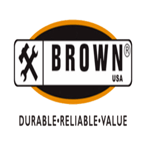 Brown USA Straight Electrical Plug 3 Wire, 15 Amps, 220V UL listed Electrical Male Plug- BREL0031 MEGA