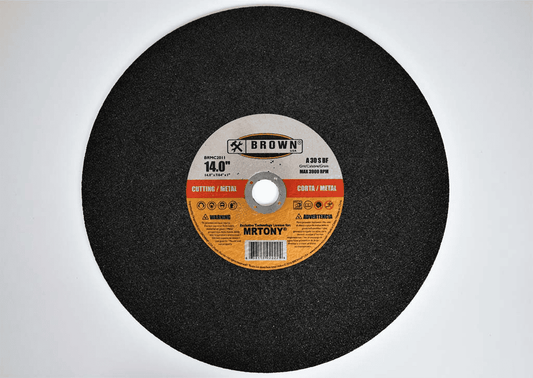 Brown 14 Inches Metal Cutting Disc 4 Inches x 2.8MM-BRMC2011 Mega