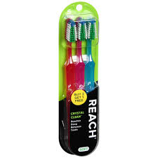 Reach Crystal Clean Toothbrush (Firm) - 84004019510 Pie's Variety Store