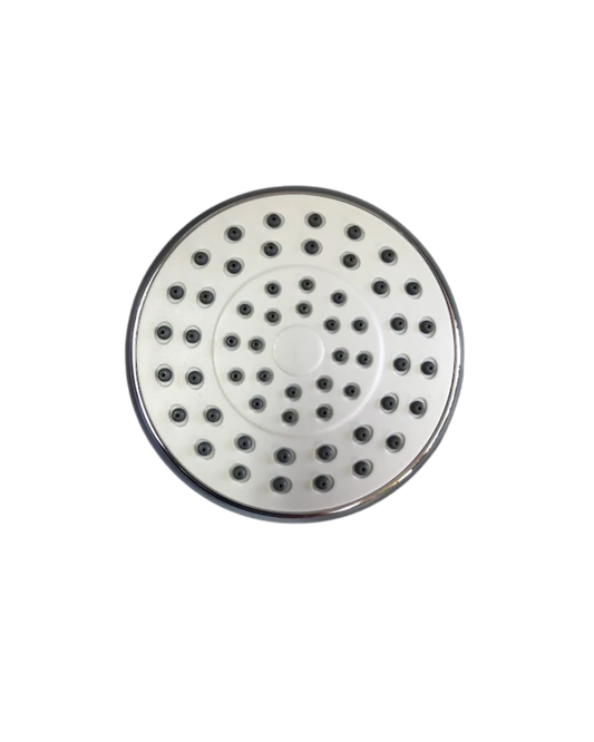 Chrome Rose Shower Head, Plastic Body - JA1028 MEGA