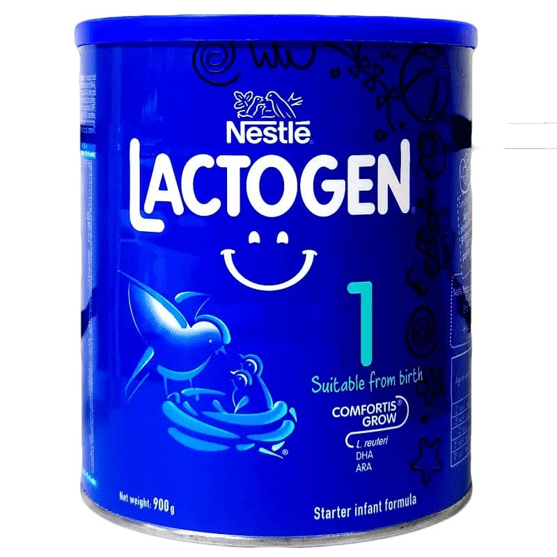 Nestle Lactogen Stage 1 Infant Formula Powder 400G - It has an exclusive blend of ingredients to support baby’s brain and eye development and Probiotic L.reuteri for a happy and healthy tummy - 7501059277434 Pie's Variety Store