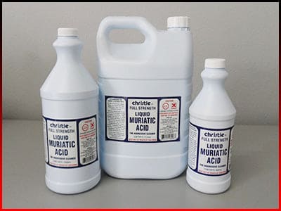Muriatic Acid for Cleaning of Pools, Concrete Areas, Removing over Masonary Paint, etc - LMA001 MEGA