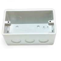 PVC Flush Mount Box 2 Inch x 4 Inch (C-ESL-701903) Mega