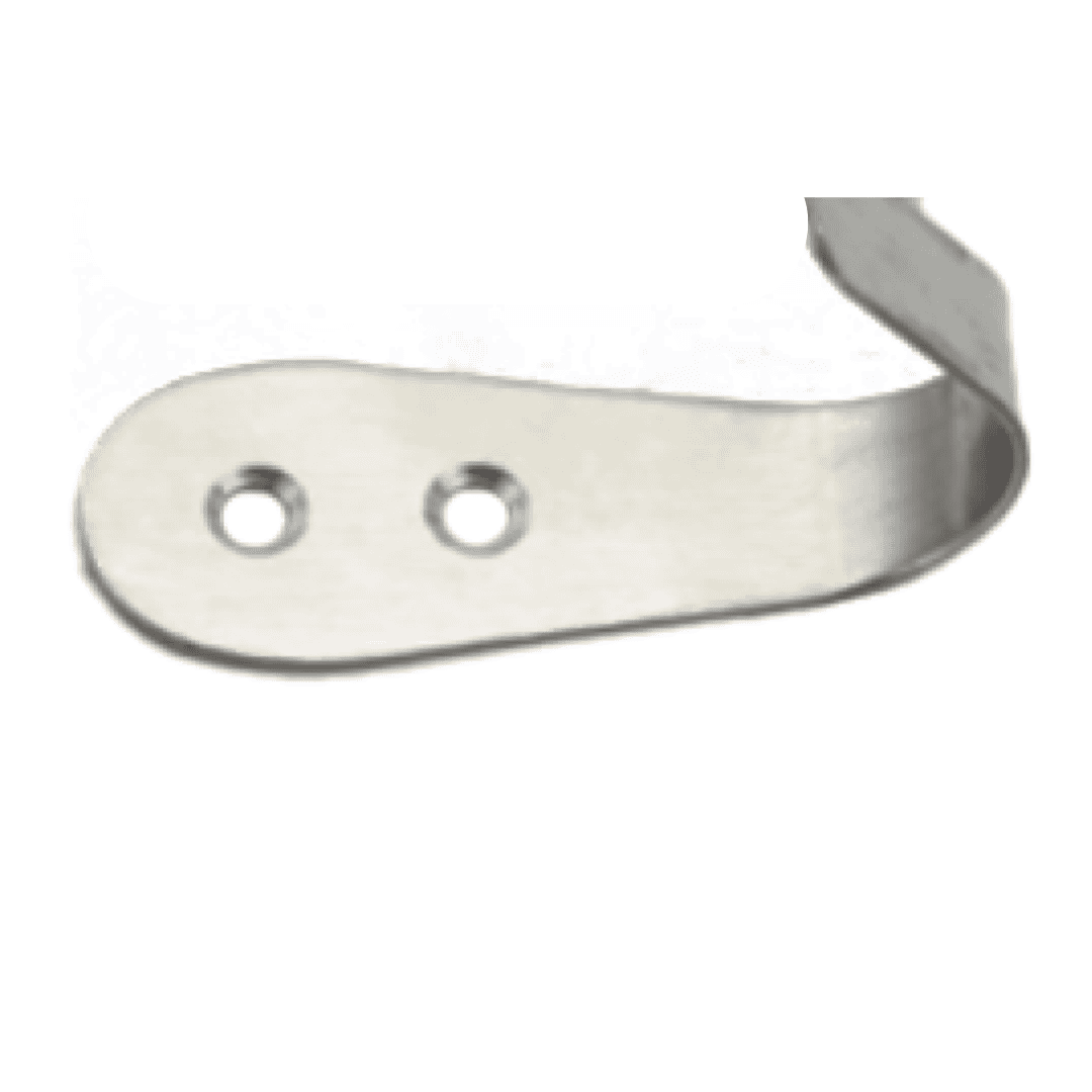 Wall Hook Single 2 inches- for Hanging Towel Hooks with Screws in Bags, Hat, Cap, Scarf, Cup MC-056 Mega