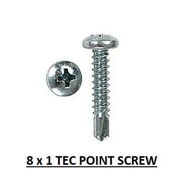 TEC / LATH - Heavy Duty Screws (Various Sizes) mega
