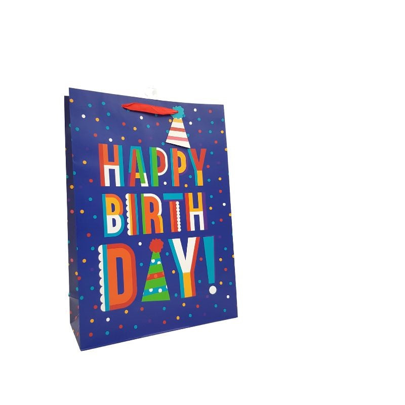 Gift Bag (3XL) for Birthdays, Graduations, Baby Showers, Father's Day and Much More - Designed to suit simple yet stylish needs, this gift bag is perfect for giving books, or larger items - 82064614890 Pie's Variety Store