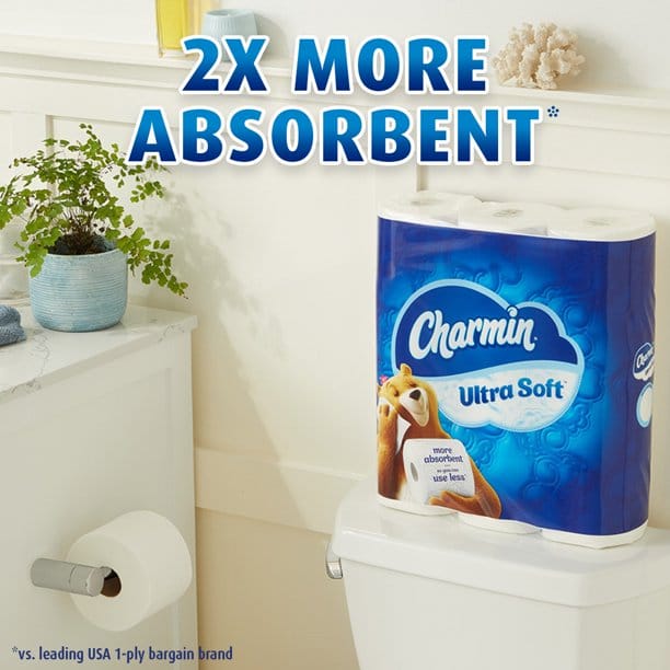 Shop Febreze Bathroom Cleaner - Air Freshener, Liquid All-Purpose Cleaner,  & Charmin Toilet Paper at